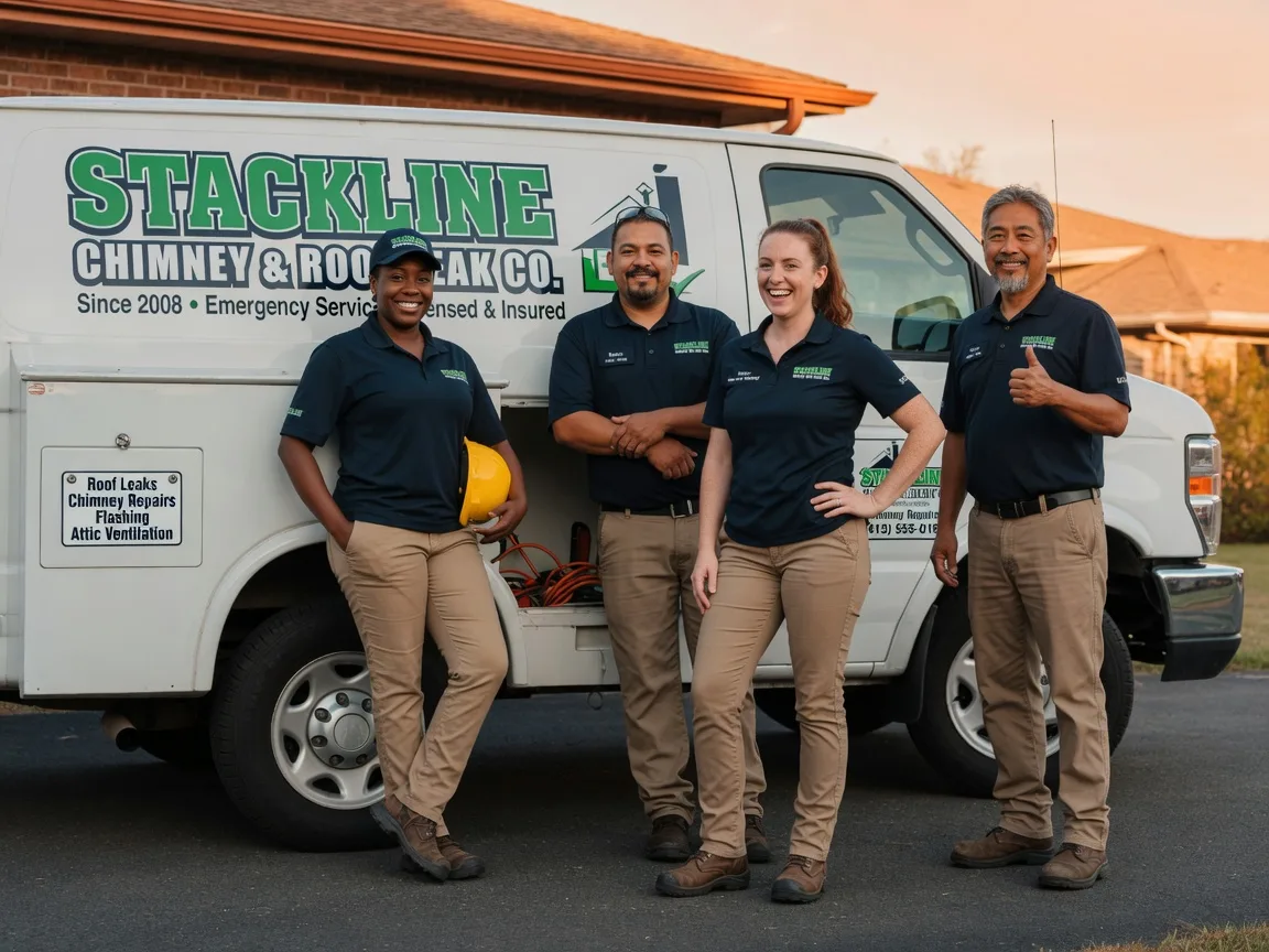 Chimney flashing repair company in Sonora, TX